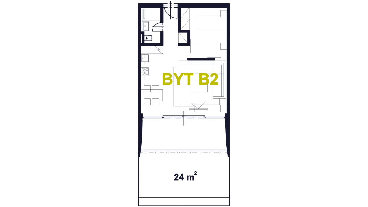 Apartmán B2